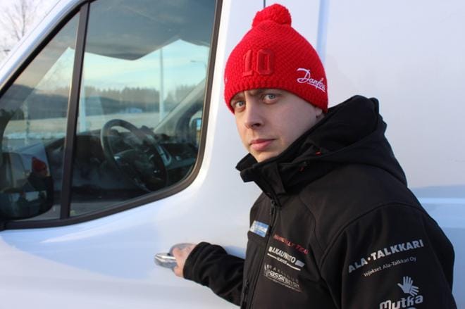 Teemu Asunmaa, Alavuden Urheiluautoilijat. Kuva Reijo Heikkilä.