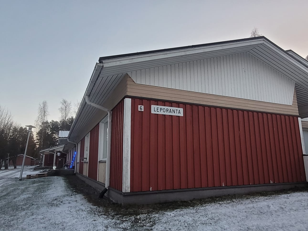 Leporannan palvelukoti sijaitsee Alahärmän keskustassa.