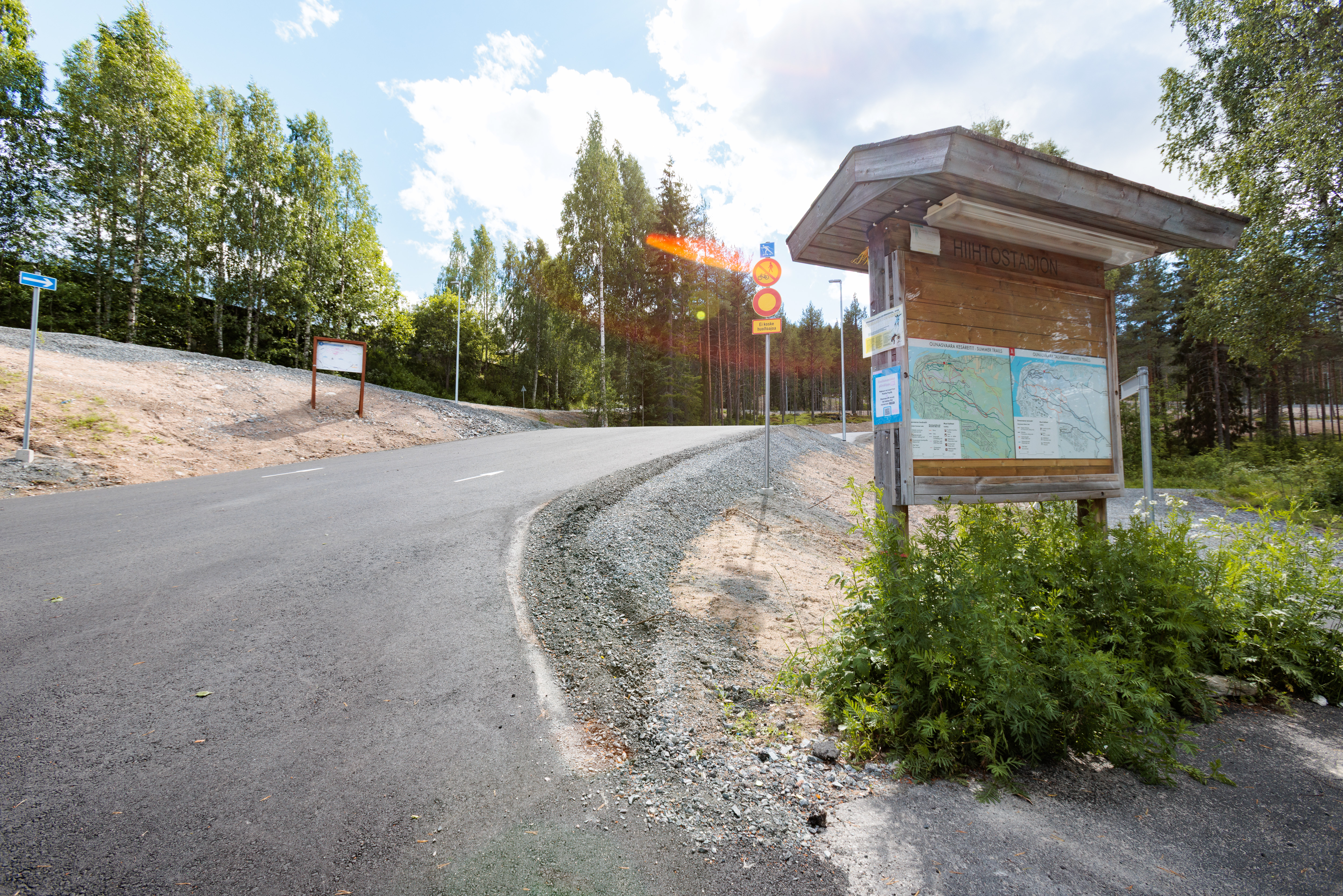Rovaniemen 1,3 miljoonan euron rullahiihtorata on avattu – ei sovi aloittelijoille
