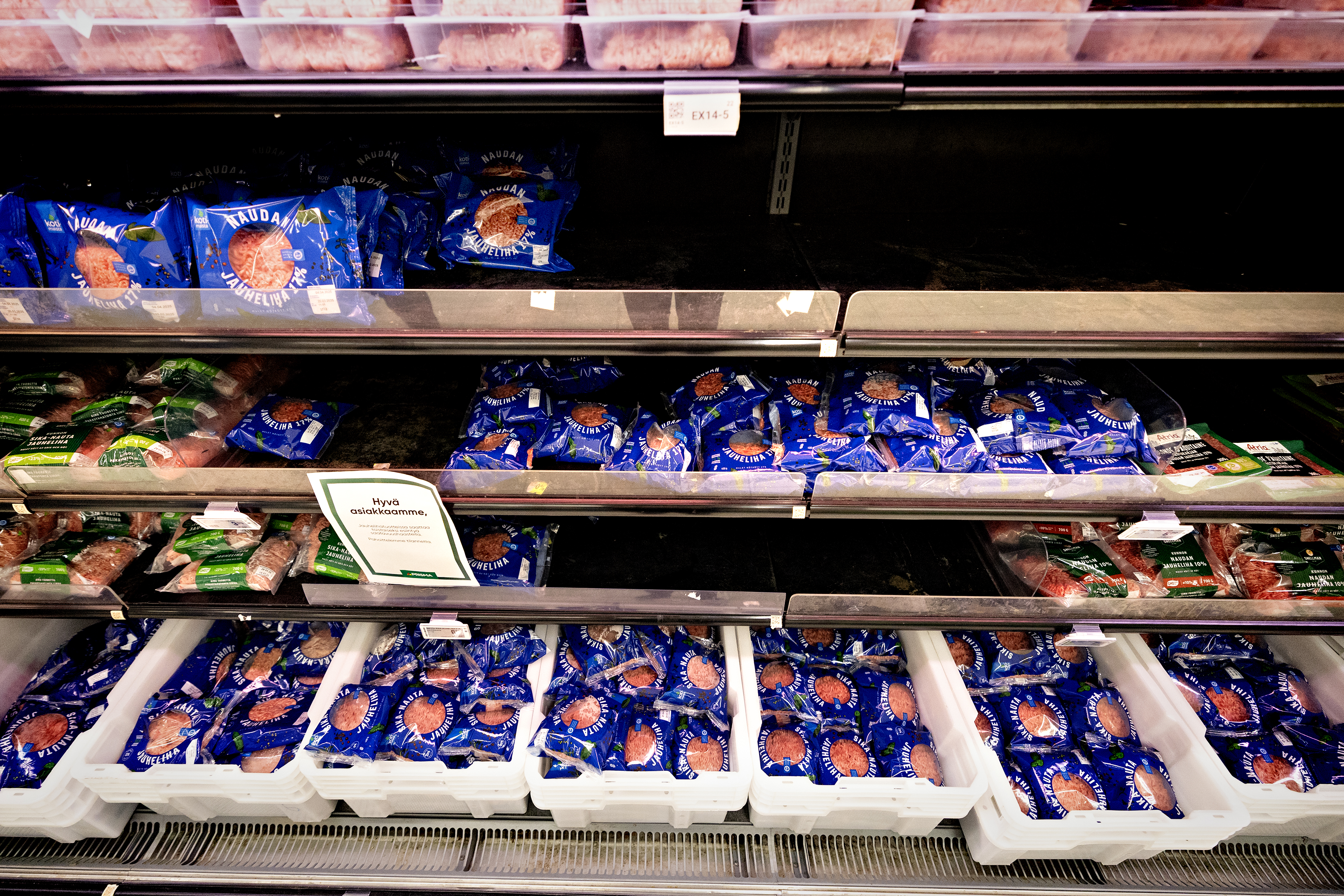 Tuoreet tiedot: Lihan kulutus kasvussa