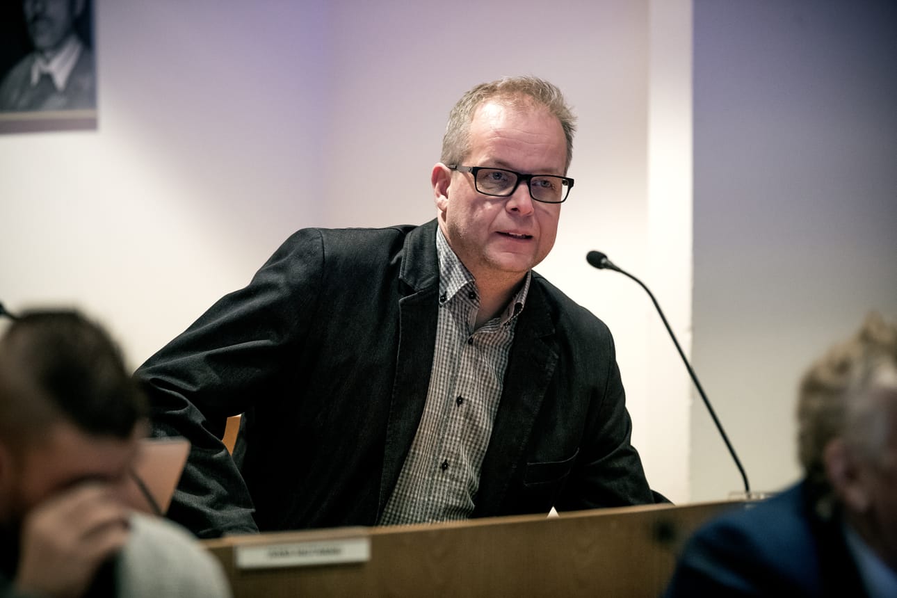 Marko Salmela (sd) on ehdolla kevään eduskuntavaaleissa.