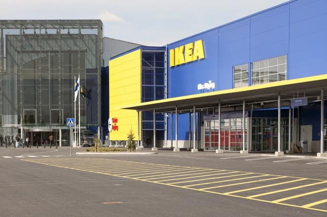 Kuvassa on Kuopion Ikea. Arkistokuva.