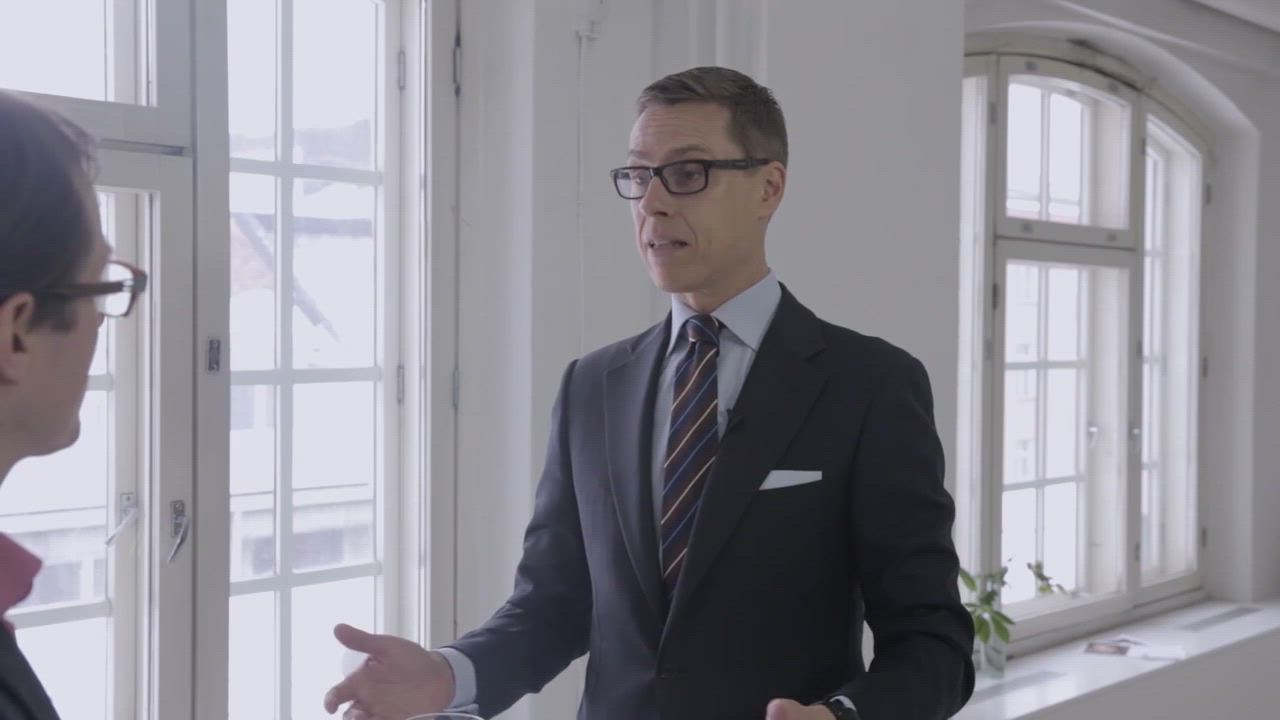 Stubb Lännen Median videotentissä: Muut maat auttaisivat meitä, jos täällä jotain tapahtuisi