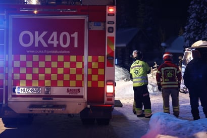 Taivalkosken Pölkky työllisti pelastuslaitosta kahteen otteeseen – Poliisin ja pelastuslaitoksen joulu sujunut rauhallisesti