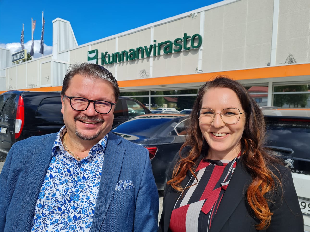 Tatu Hietala valittiin Ranuan kunnanvaltuuston puheenjohtajaksi ja Mirva Salmela kunnanhallituksen puheenjohtajaksi.