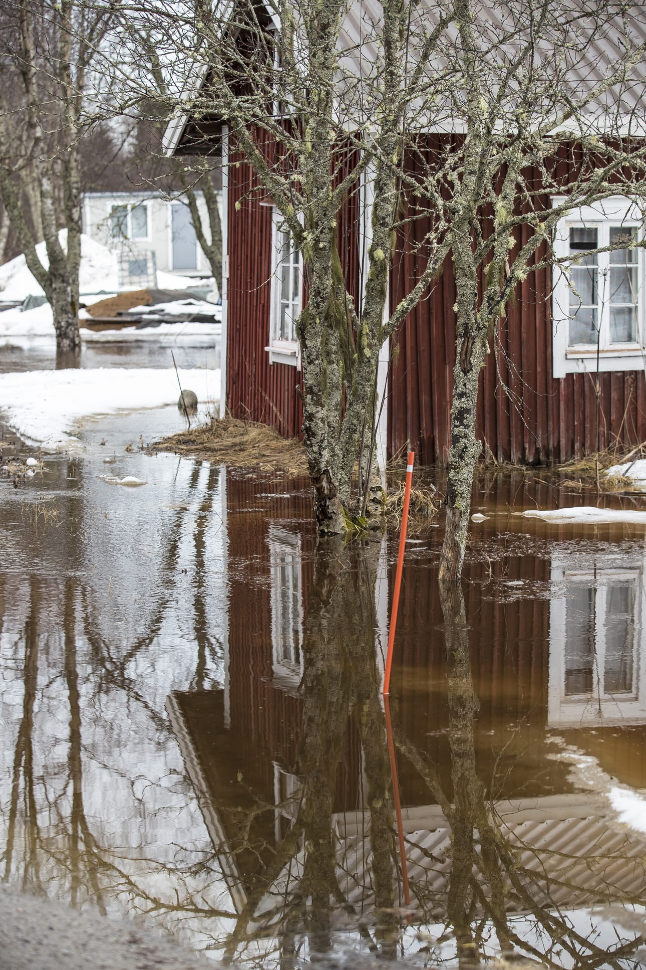 Pyhäjoki tulvii tulva Pyhäjoki kevät