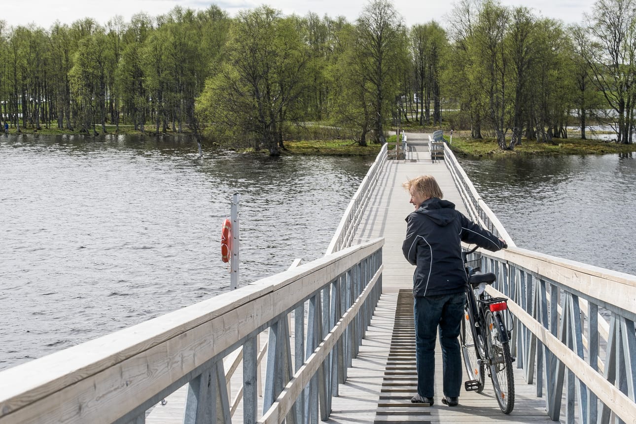 Kirkkolahden siltoja odotettiin pitkään.