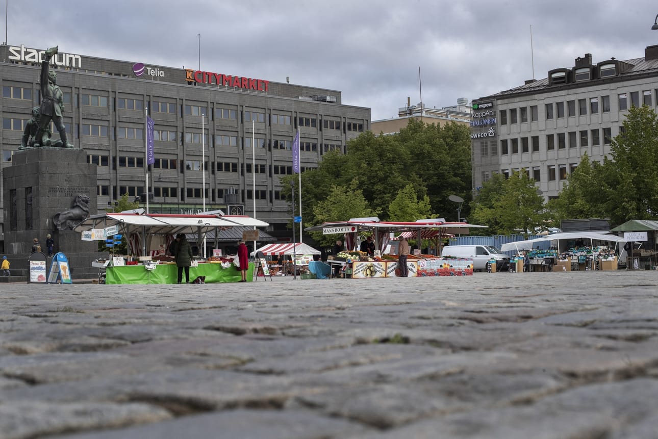 Torista halutaan tehdä toiminnallinen ja viihtyisä olohuone kaupunkilaisille. Arkistokuva.