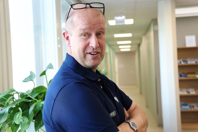 Järjestöpäällikkö Jarmo Vesa haluaisi vapaaehtoistoiminnan amk-opiskelijoiden ainetarjottimelle. KUVA: OUTI RANTALA