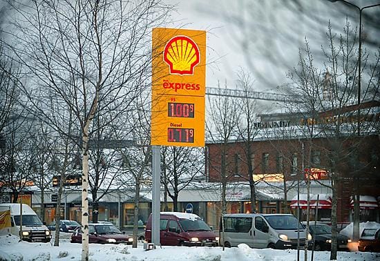 Bensalitra maksoi keskimäärin 1,123 euroa.
