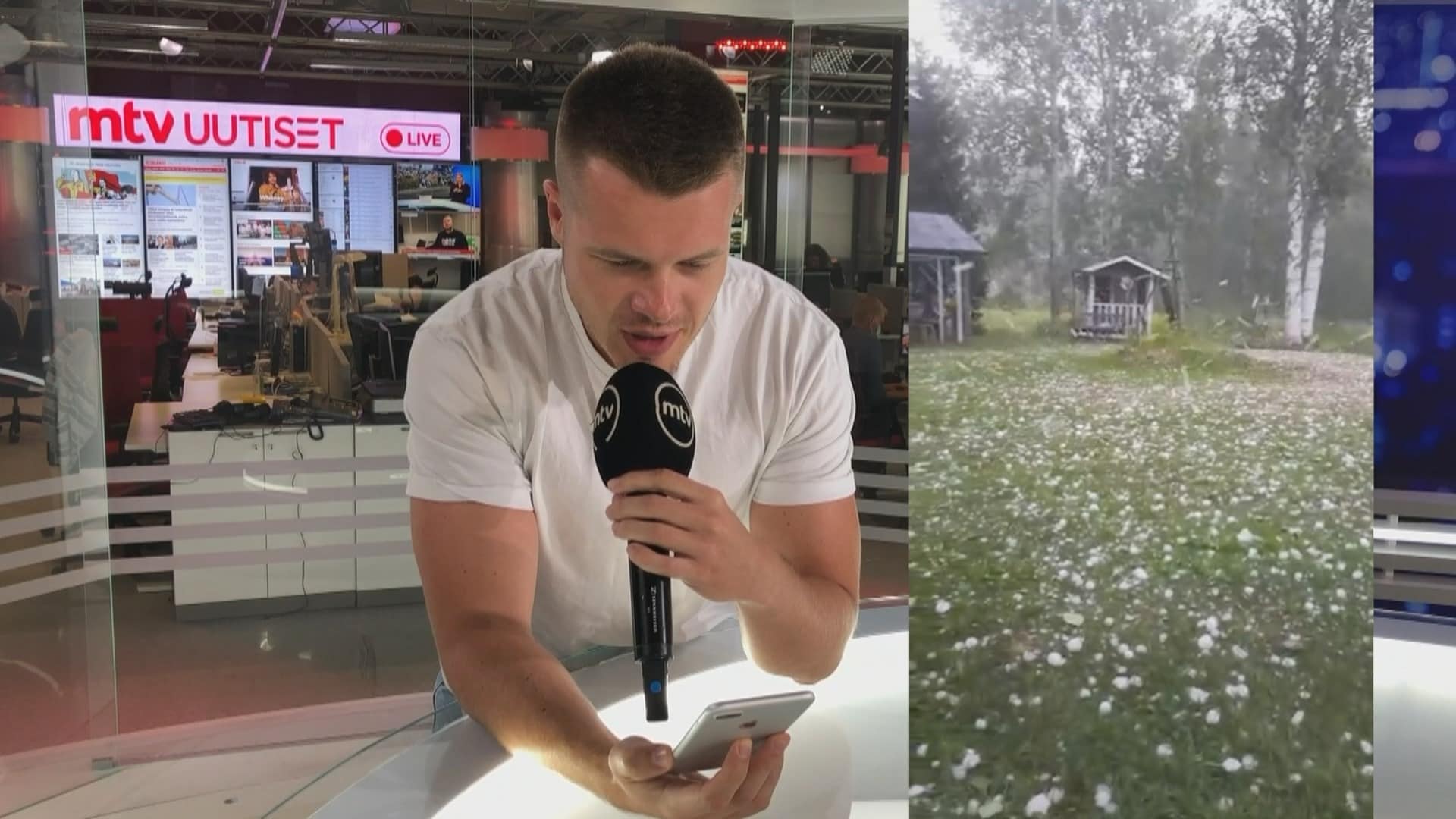 Jättirakeet tuhosivat oululaisen Jarin auton korjauskuntoon – näin meteorologi reagoi golfpallon kokoisiin rakeisiin: "Huh!"
