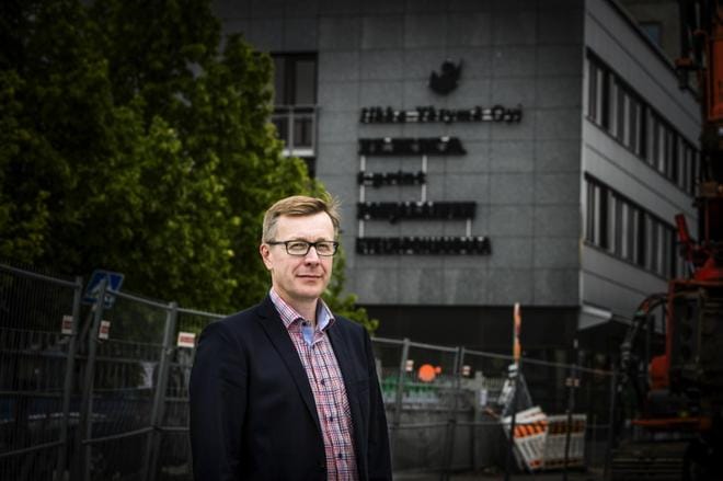 Ilkka-Yhtymä Oyj:n toimitusjohtaja Olli Pirhosen mukaan yritystodistusohjelma on varautumista mahdollisia rahoitustarpeita varten. Arkistokuva: Maija Saanio