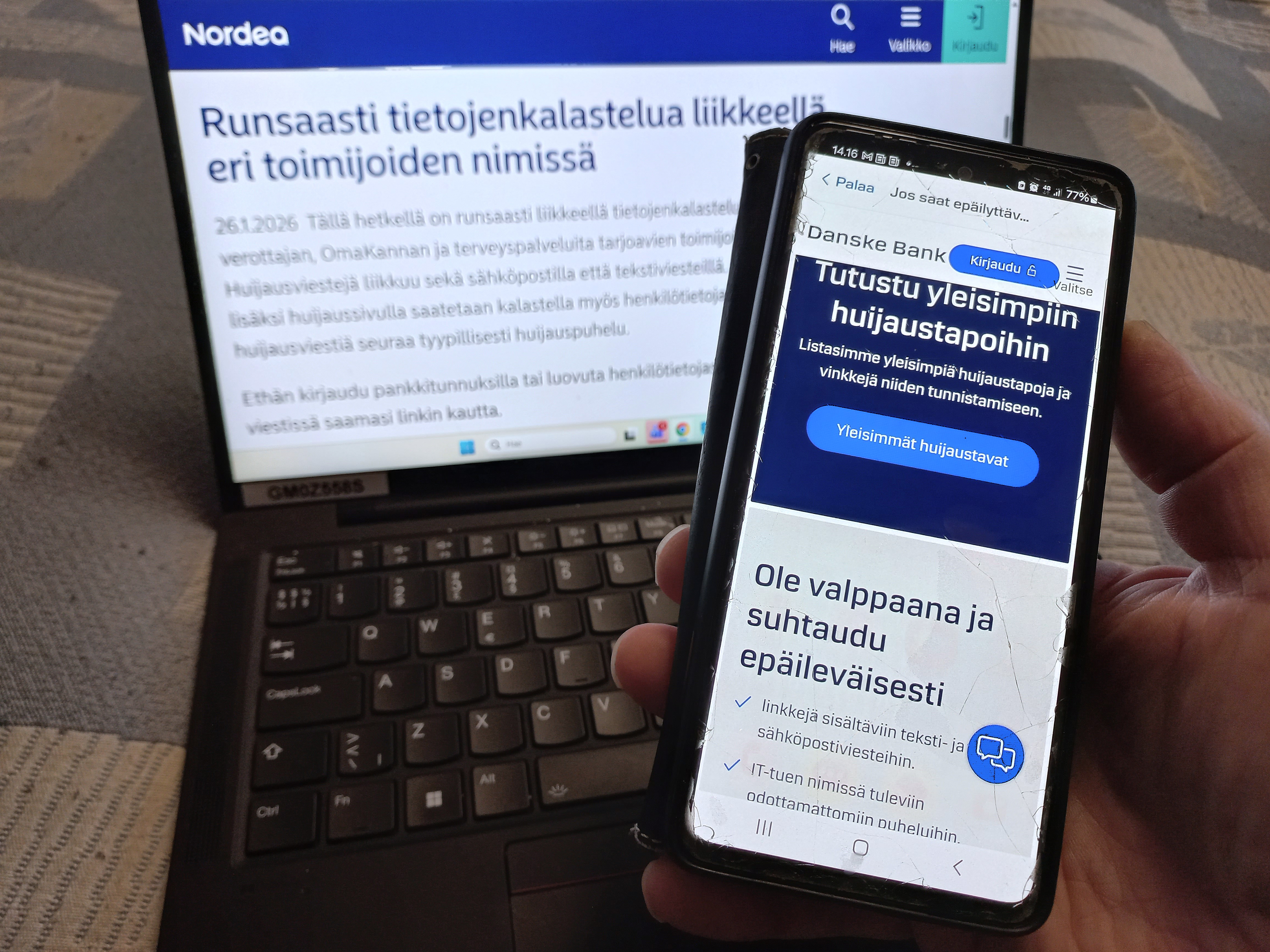 Keskusrikospoliisi varoittaa pohjalaisia liikkeellä olevista petosyrityksistä – Yksi huijausmuoto jyrää kaikki muut