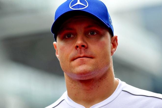 Valtteri Bottaksen henkilökohtainen tavoite formulakaudella 2019 on maailmanmestaruuden voittaminen. Kuva: Lehtikuva / AFP Photo