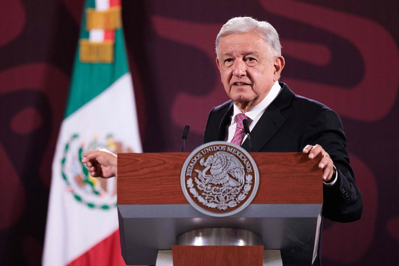 Muistakaa, että tärkeintä on elämä: materiaaliset asiat ovat korvattavissa, kirjoitti Meksikon presidentti Andres Manuel Lopez Obrador viestipalvelu X:ssä. LEHTIKUVA/AFP