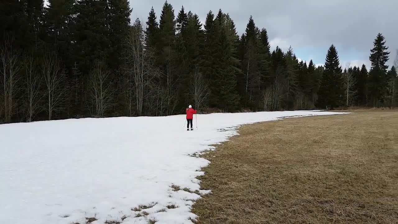 Keväthiihtelyä Siikajoella