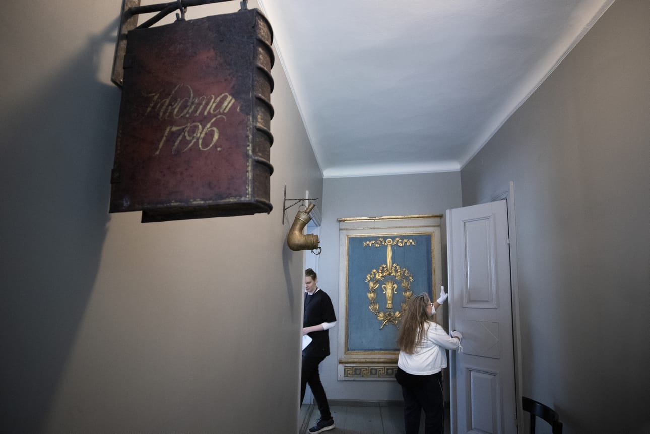 Wasastjernan talossa on kauniita yksityiskohtia. Arkistokuva.