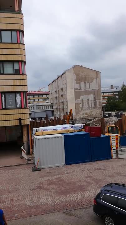 Rakennustyömaalla tehdään meluisia töitä myös viikonloppuna