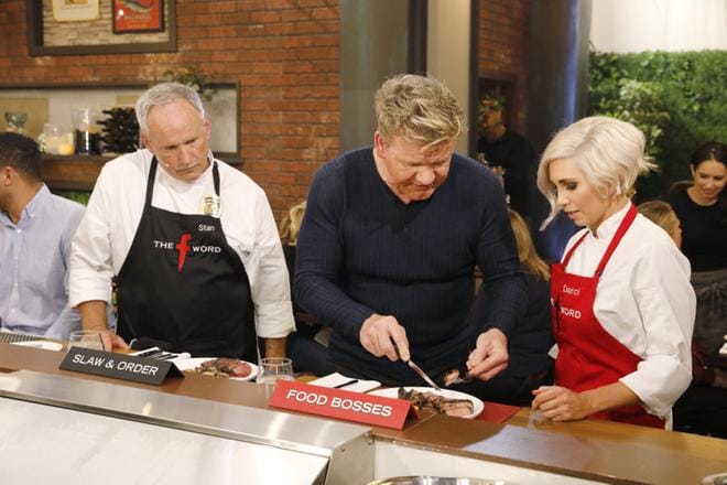 Kreisikeittiöiden kingi Gordon Ramsay panee uudessa kokkikishow’ssa jälleen parastaan. KUVA: TV5