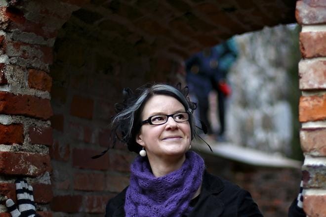 Kirjailija Tiina Hautala. ARKISTOKUVA