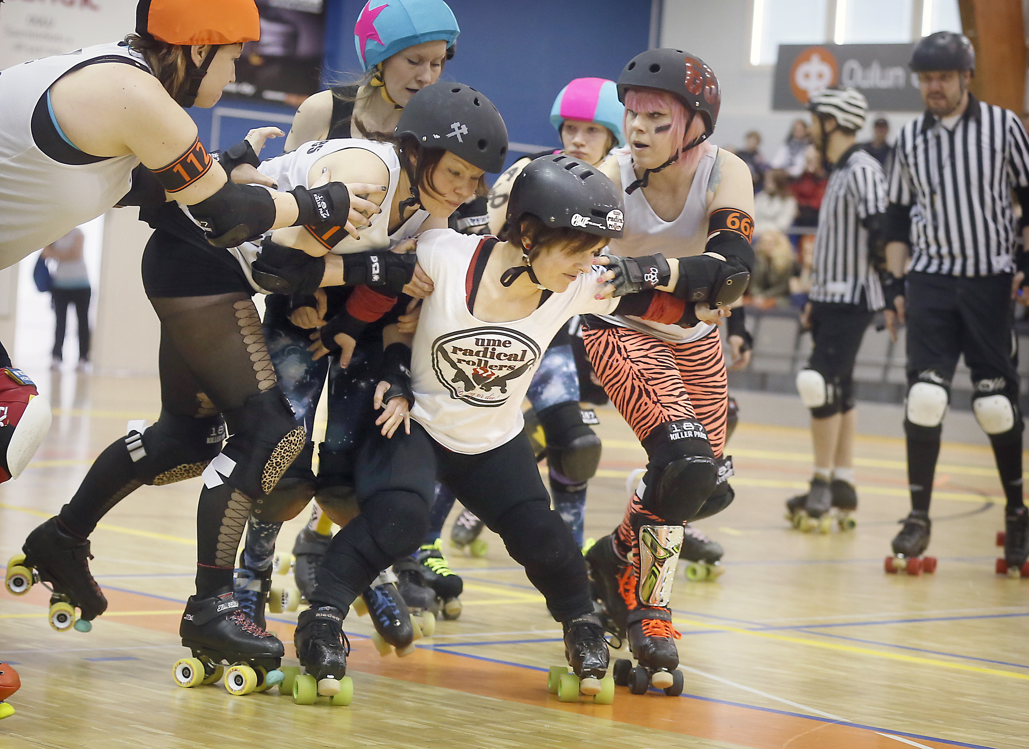 Roller derby on vauhdikas laji.