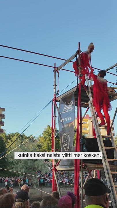 Merikosken yli vaijerilla
