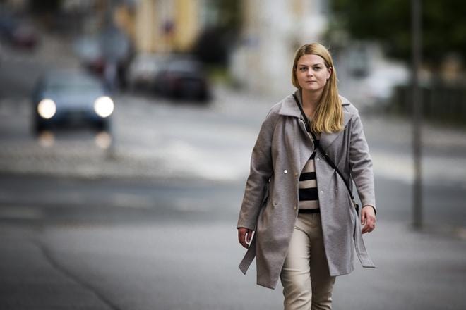 Kasvatus- ja opetuslautakunnan puheenjohtajan Linnea Westin mielestä lasten ja nuorten arjesta on säästetty Vaasassa jo tarpeeksi. KUVA: JARNO PELLINEN