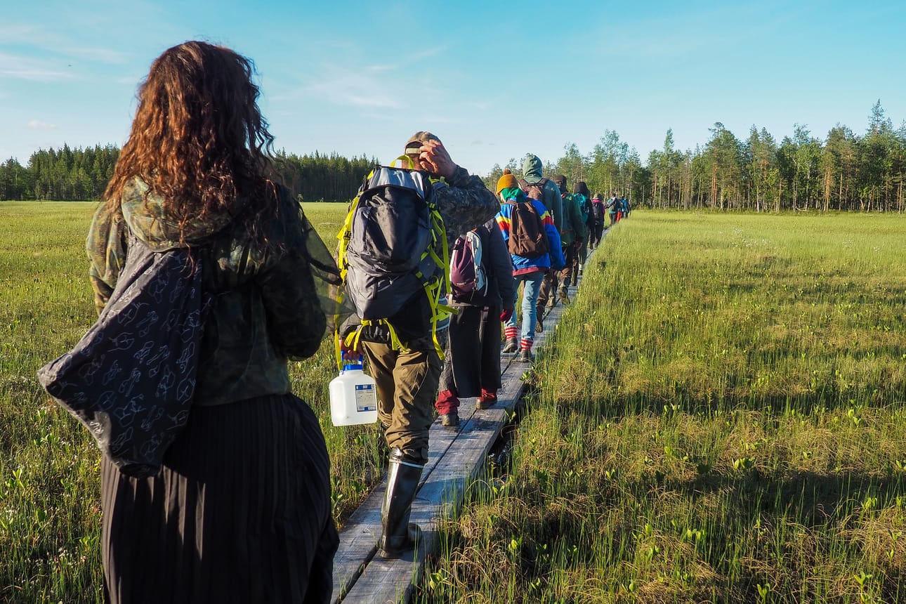 Sompion Luonnonystävät on järjestänyt jo useiden vuosien ajan vaelluksia Sodankylän Kersilössä sijaitsevalle Viiankiaavalle.