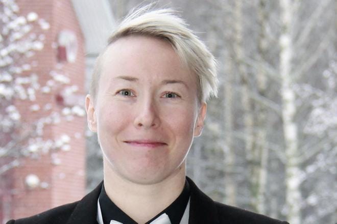 Viima Lampisen mukaan muunsukupuolisuus ei ole uusi ilmiö, siitä ei ole vaan puhuttu aiemmin ääneen. KUVA: Vanessa Valkama