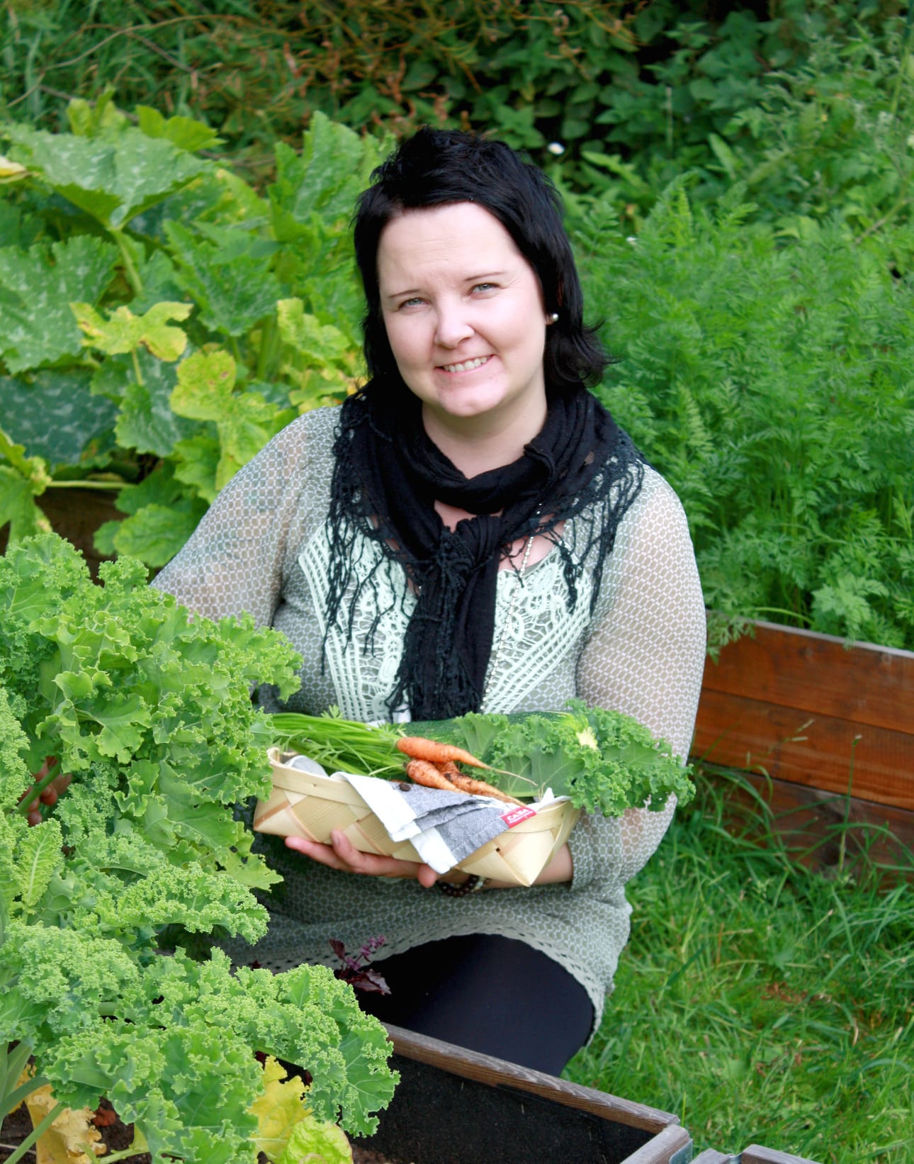Jenna Saapunki iloitsee, että alueen luomu- ja lähiruokatuottajat ovat suhtautuneet toiminnan alkamiseen myönteisesti. Nyt tarvitaan vielä ostajia.