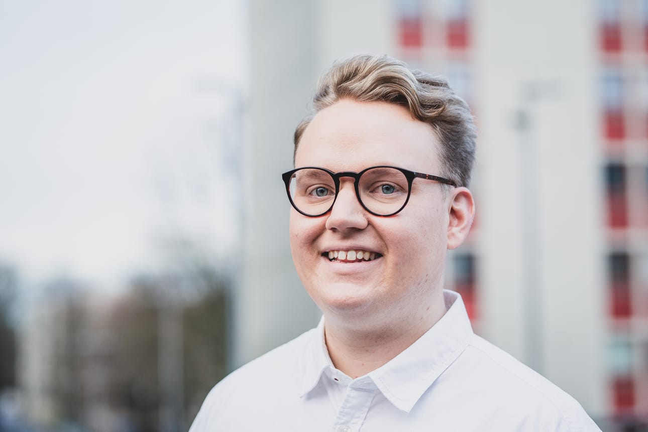 Ähtäriläislähtöinen Aleksi Koivisto toimii tällä hetkellä Suomen Kylät ry:n toiminnanjohtajana ja Vaasan kaupunginvaltuutettuna. Arkistokuva.