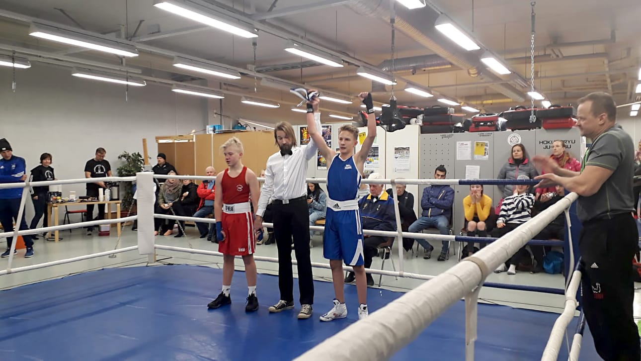 Raahen Nyrkkeilijöiden Lorik Haliti iski Rovaniemellä selvään 3-0 voittoon.
