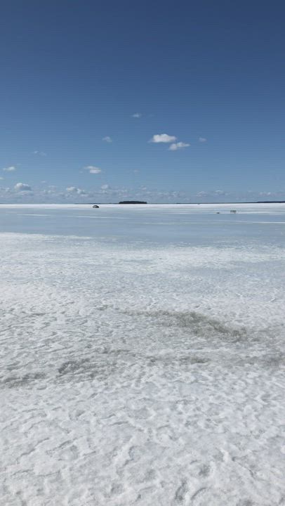 Vauhtia Oulujärvellä