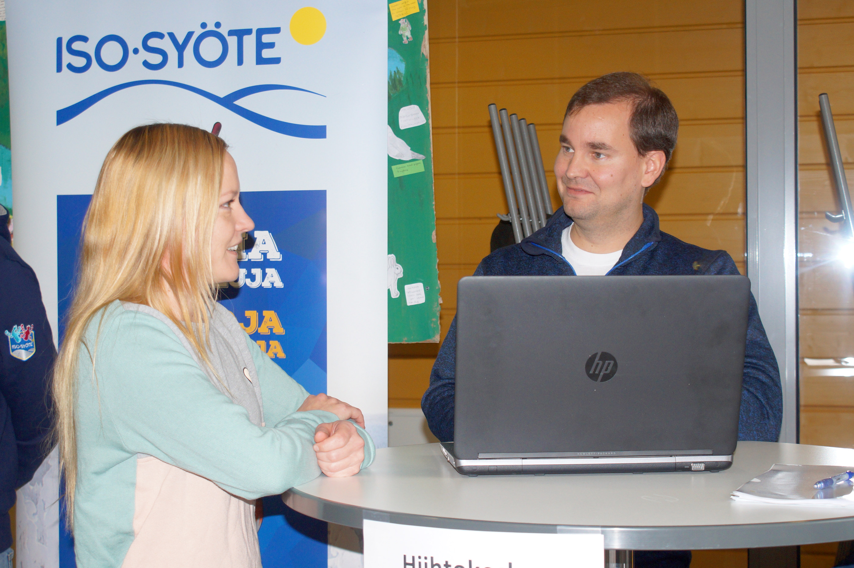 Eveliina Jurmun toiveissa oli osa-aikatyö. Heti paikalla ei Jussi Kiiskilä uskaltanut sellaista luvata.