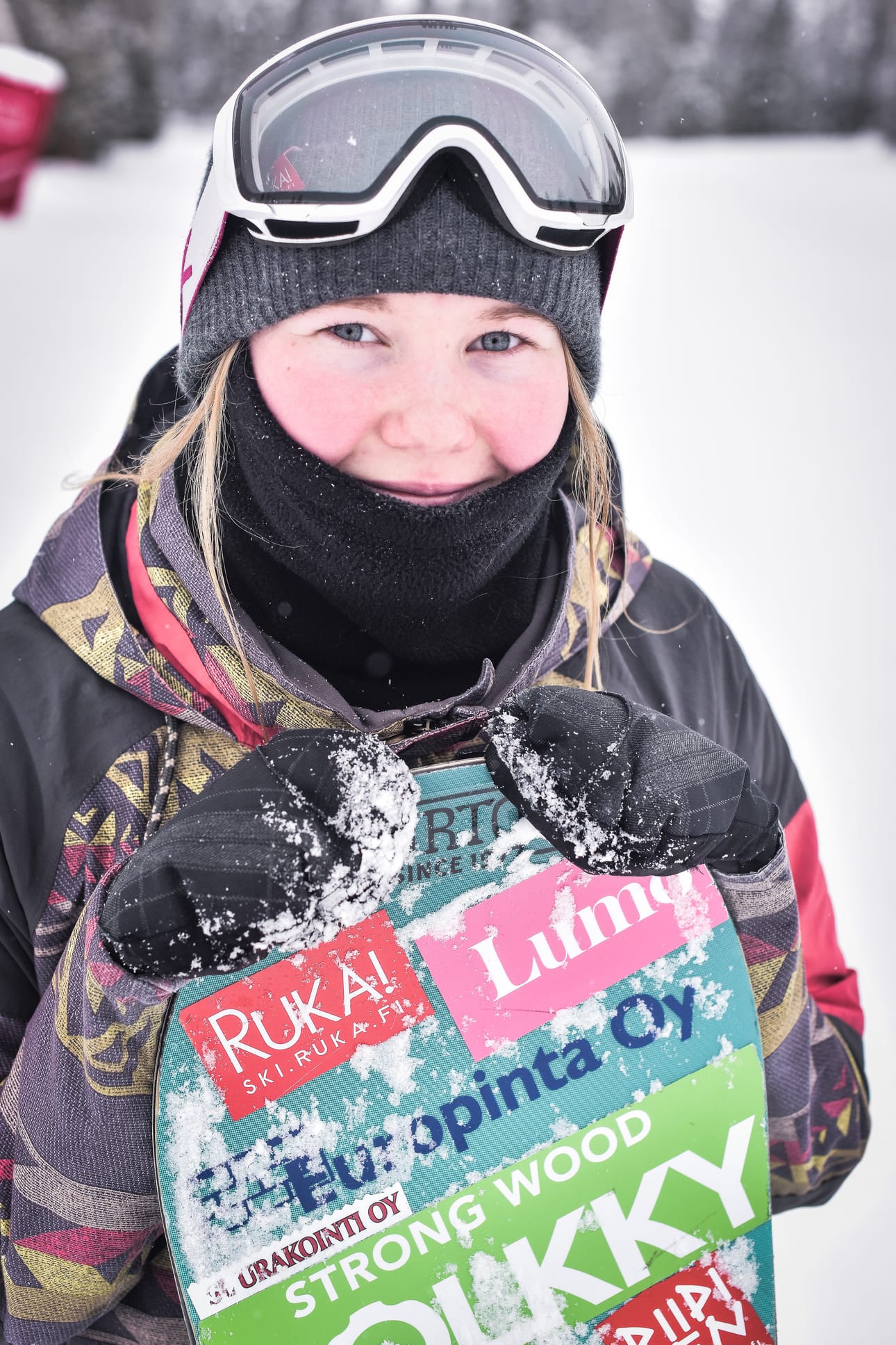 Emmi Parkkisenniemi kilpailee parin viikon kuluttua slopestylen maailmancupissa Italiassa.