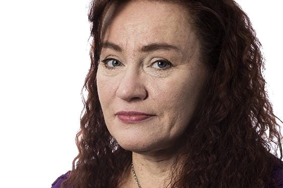 Pohjalaisen toimittaja Johanna Jurkka. Kolumnikuva