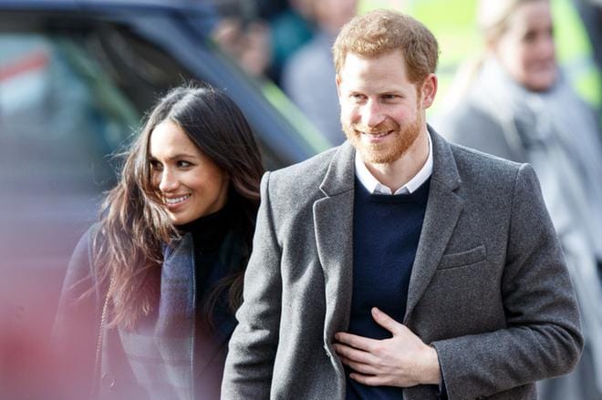 Prinssi Harry ja Meghan Markle avioituvat lauantaina 19. toukokuuta Windsorin linnassa lähellä Lontoota. He ovat seurustelleet pari vuotta. KUVA: ROBERT PERRY / EPA