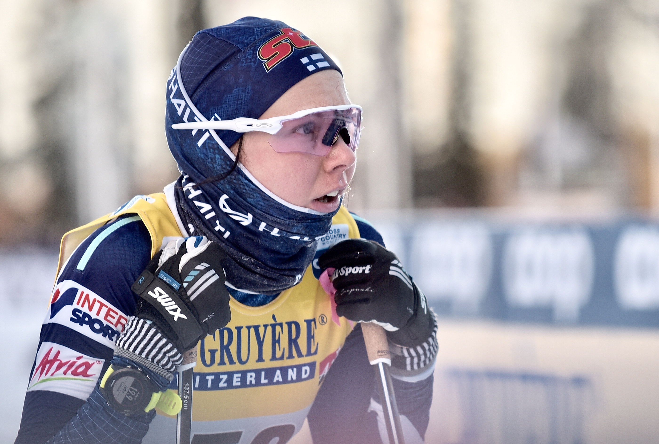 Susanna Saapunki pettyi 10 kilometrin kilpailussa. Kuusamolaislähtöisen hiihtäjän sijoitus oli 47:s.