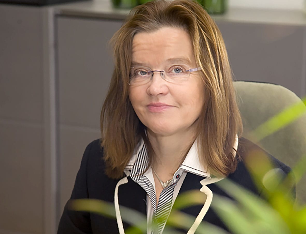 Sisäministeriön kansliapäällikkö Päivi Nerg.