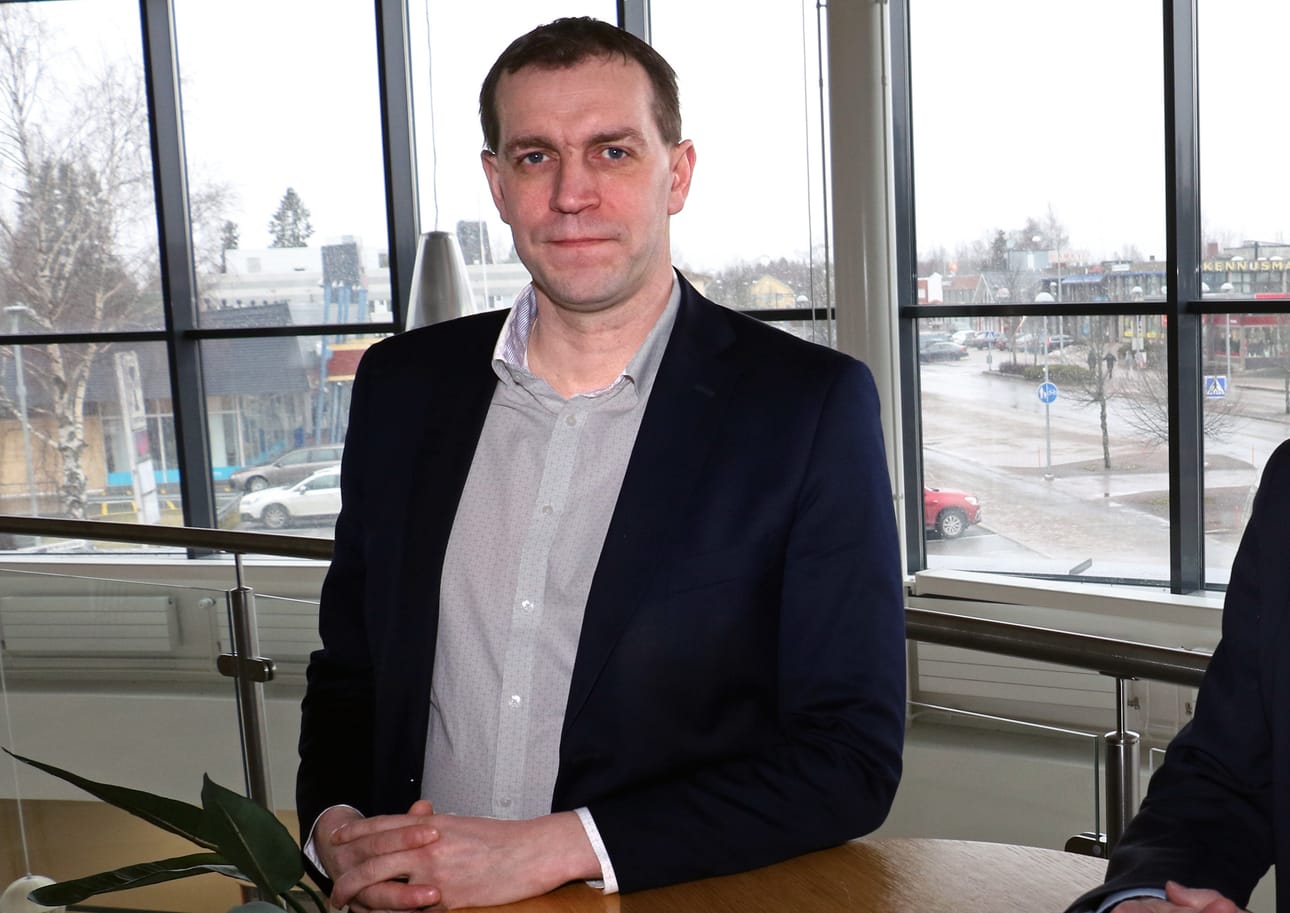 Suupohjan Osuuspankin toimitusjohtajasta Timo Kalliomäestä tulee kesäkuussa aloittavan uuden pankin toimitusjohtaja. Arkistokuva.