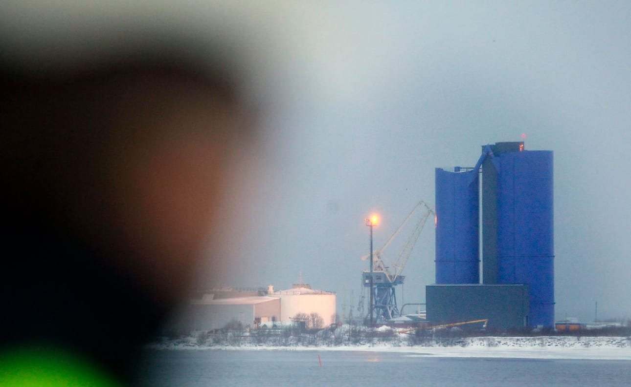 Oulun Vihreäsaaressa on mitattu aamulla myrskylukemia.