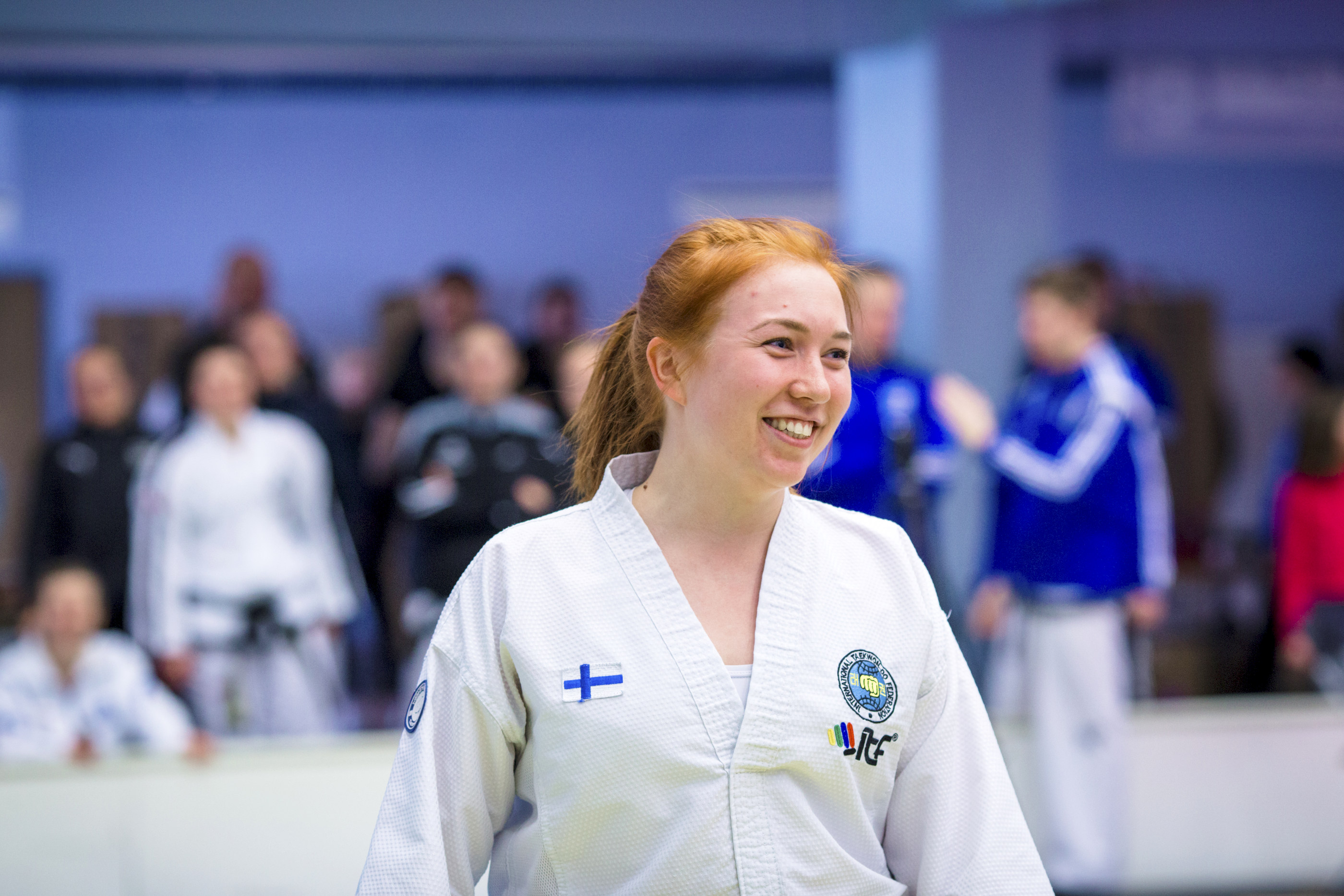 Urheiluvuosi oli hyvä jokilaakson kasvateille. Ruukista lähtöisin oleva Lotta Keränen keräsi taekwon-don SM-kisoista kolme kultaa ja hopean, Minda Ala-aho koko värisuoran ja Janne Kukkonen pronssia. Haulikkoampuja Juha Manninen voitti MM-tason kisat High Class Junior sarjassa Englannissa alkukesästä. Siikajoenkylältä kotoisin oleva jääkiekkoilija Aino Kaijankoski oli mukana voittamassa Kärpille naisten jääkiekon SM-mestaruutta. Kuva Inka Khanji/SITF