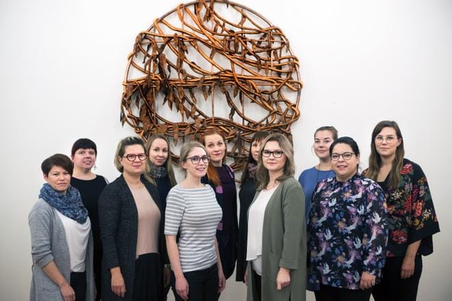 Renascenti-kuoro koostuu musiikkiluokan käyneistä, jotka haluavat edelleen jatkaa musiikkiharrastusta. Sekakuorossa lauletaan paljon kouluajoilta tuttuja vanhoja suosikkeja, mutta myös uusia teoksia. Laulajia on tällä hetkellä noin 25. KUVA: JARNO PELLINEN