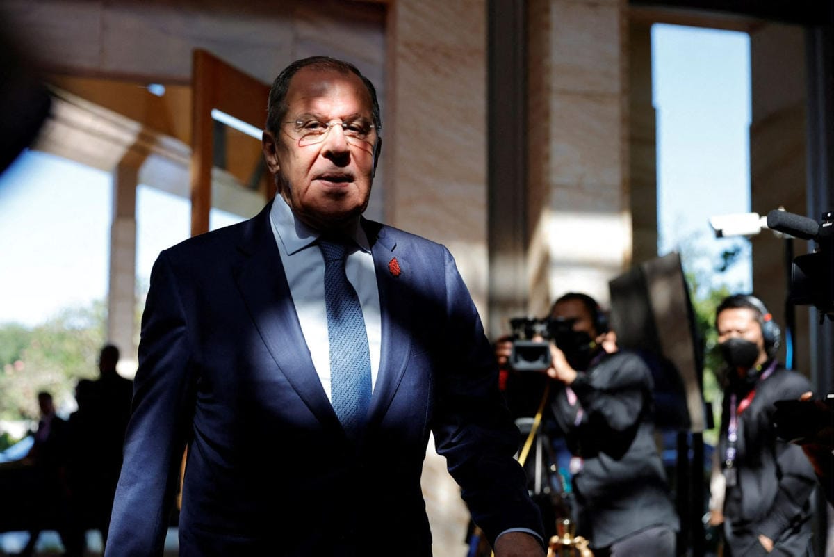 Venäjän ulkoministeri Sergei Lavrov (kuvassa) tapaa Kairossa ainakin Arabiliiton pääsihteerin Ahmed Aboul Gheitin. LEHTIKUVA / AFP