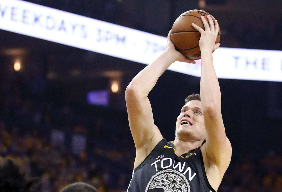 Jonas Jerebko on pelannut NBA:ssa kymmenenä eri kautena. Kuva vuodelta 2019. LEHTIKUVA/AFP