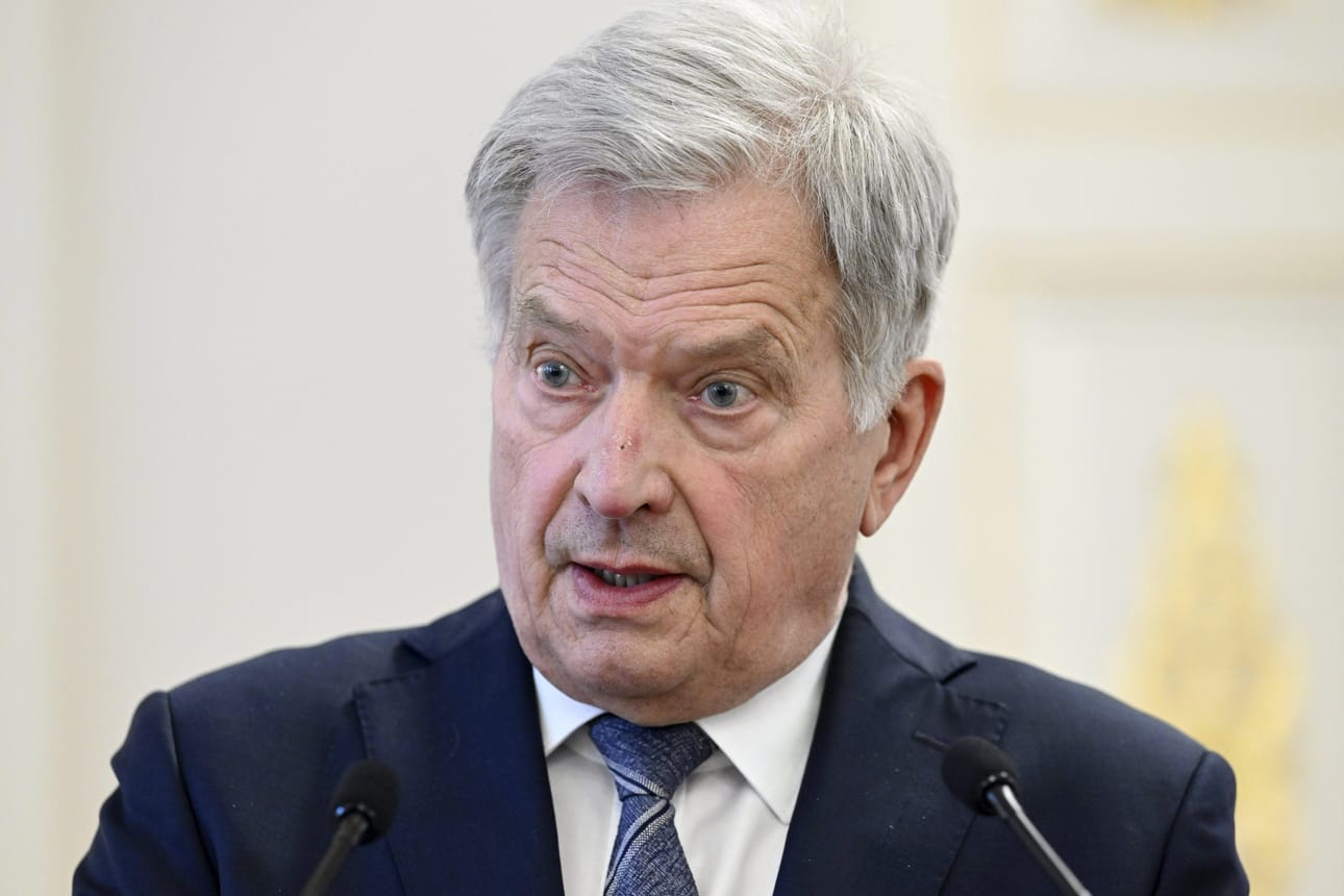 Sauli Niinistö kertoo olleensa jo pari vuotta sitten sitä mieltä, että miinoille olisi käyttöä. LEHTIKUVA / Heikki Saukkomaa