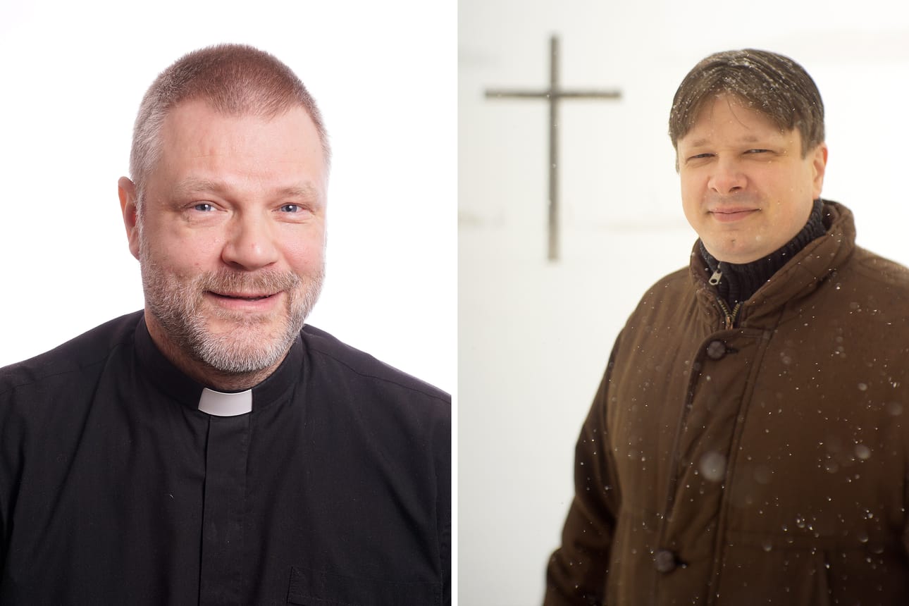 Ilkka Lehto ja Terho Kanervikkoaho ovat ehdolla Alajärven seurakunnan kirkkoherraksi. Valinnan tekee Alajärven kirkkovaltuusto.