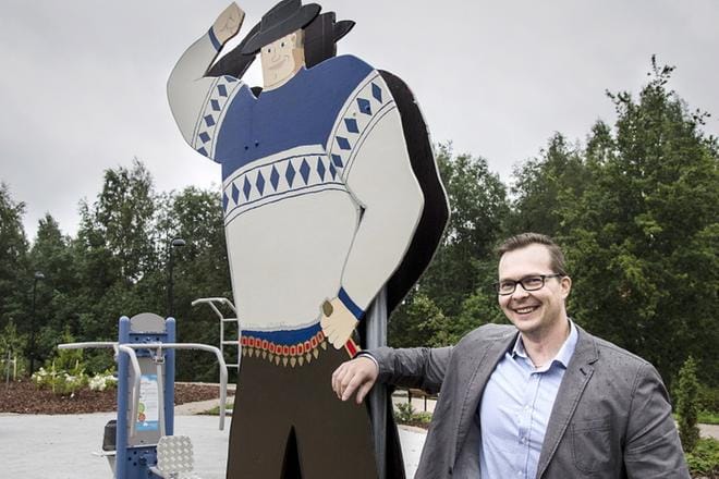 Seinäjoen tuleva kaupunkiympäristöjohtaja Juha Takamaa on ollut kuutisen vuotta Kauhavan kaupungin teknisen johtajan virassa. KUVA: JUHA AHO-PYNTTÄRI