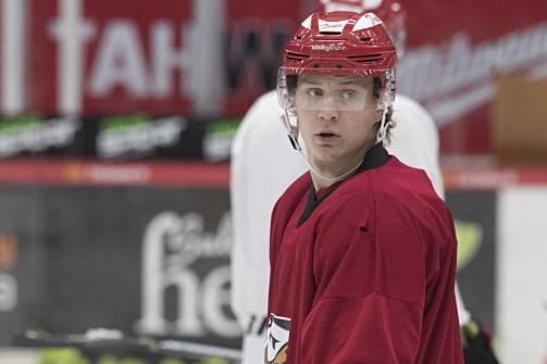 Sport-hyökkääjä Joel Kiviranta lähtee maanantaina Tshekkiin antamaan ratkaisevia MM-kisanäyttöjä. KUVA: ARKISTOKUVA