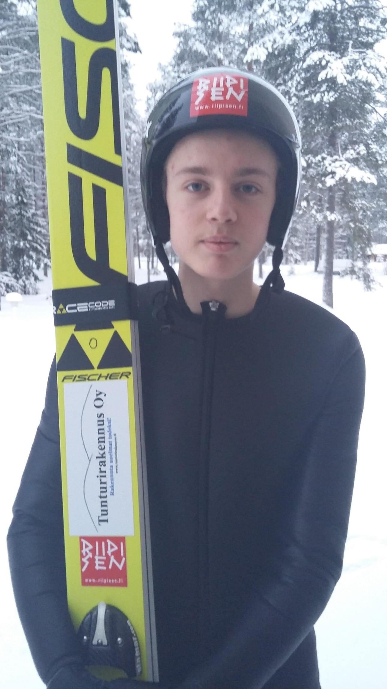 Kalle Heikkinen juhli lauantaina Lahdessa Suomen mestaruutta. Arkistokuva.